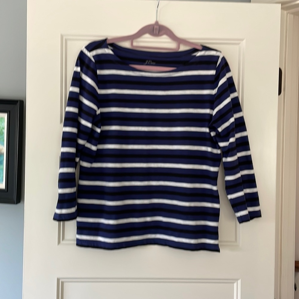 J. Crew Striped Top